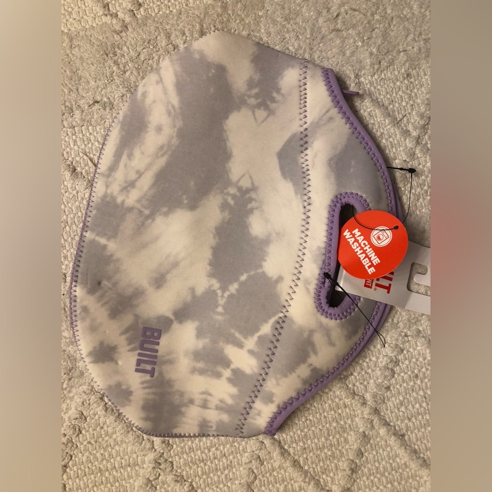 BUILT Purple and White Women's Bag